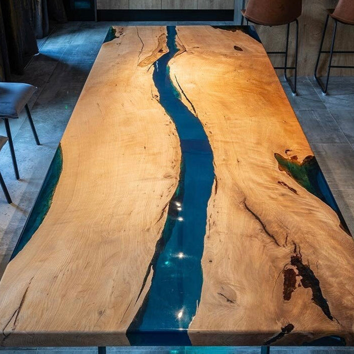 Dining table - Blue river